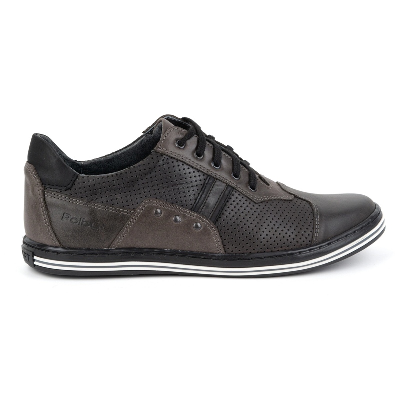 Polbut Chaussures casual homme 1801P gris