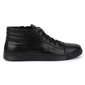 KENT 304 Chaussures décontractées pour hommes noir le noir