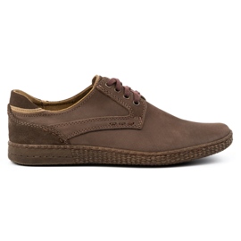 KOMODO Chaussures décontractées pour hommes 848 marron brun KOMODO Chaussures décontractées pour hommes 848 marron brun