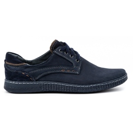 KOMODO Chaussures décontractées pour hommes 848 bleu marine