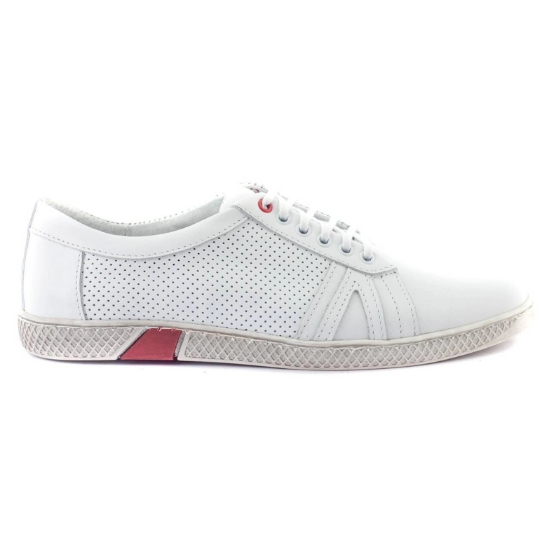 KOMODO Chaussures décontractées pour hommes 910 blanc blanche KOMODO Chaussures décontractées pour hommes 910 blanc blanche