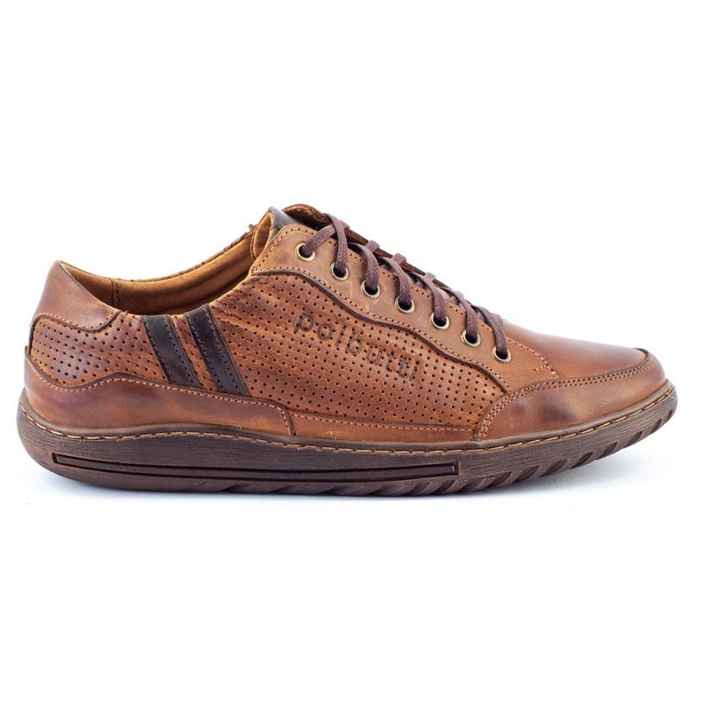 Polbut Chaussures casual homme marron JOK31 brun
