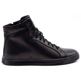 KENT Chaussures homme creepersy isolées 306 Noir
