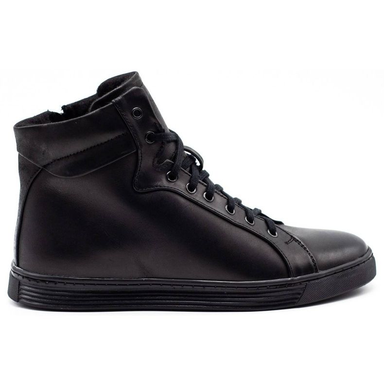 KENT Chaussures homme creepersy isolées 306 Noir le noir