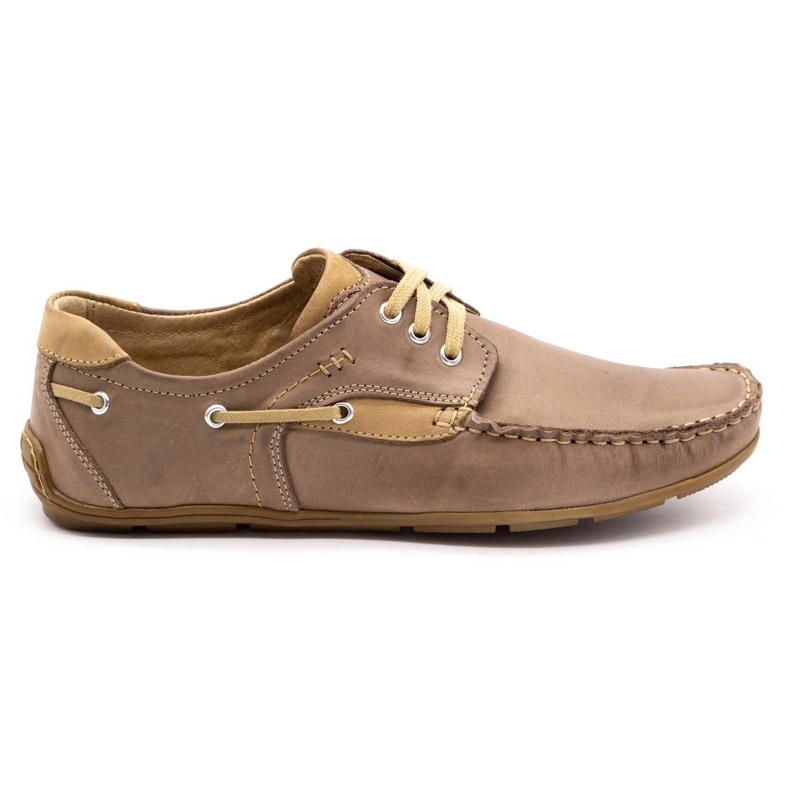 KENT Chaussures homme mocassins 208 marron brun