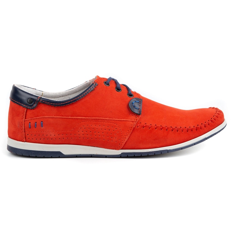 KOMODO Chaussures Mocassins homme 875 rouge