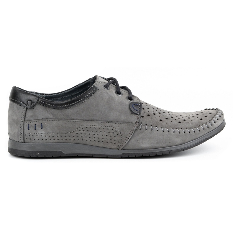 KOMODO Mocassins d'été gris 875 pour hommes