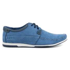 KOMODO Chaussures Mocassins homme 875 bleu