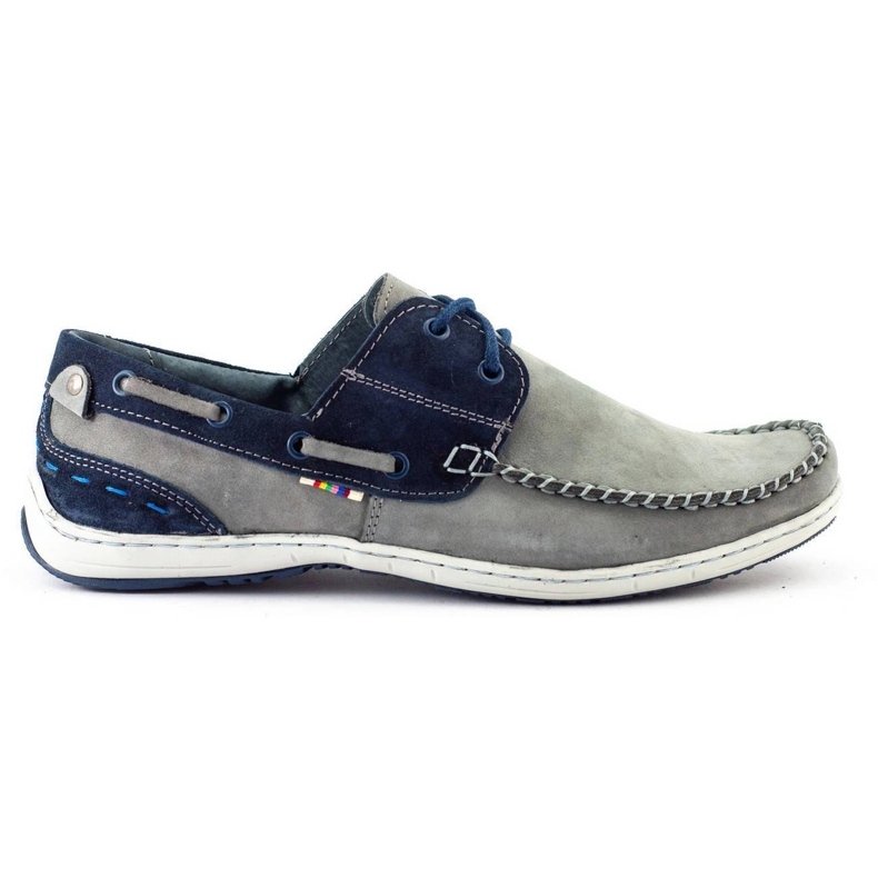 KOMODO Mocassins homme gris 902