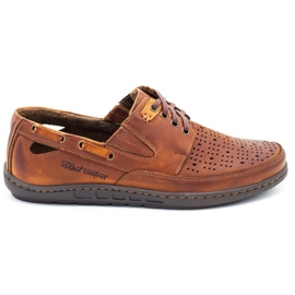 Polbut Chaussures homme mocassins J69 / 2L camel orange Polbut Chaussures homme mocassins J69 / 2L camel orange