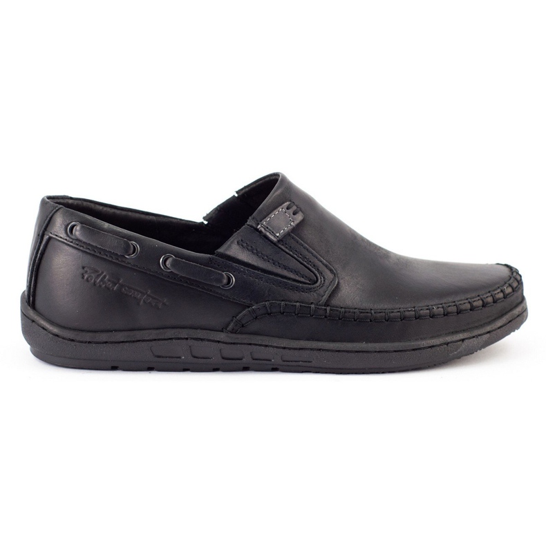 Polbut Mocassins homme noirs J68 / 4 le noir