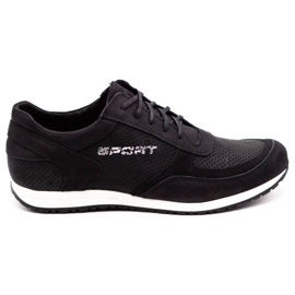 Polbut Chaussures de sport pour hommes noires C47P