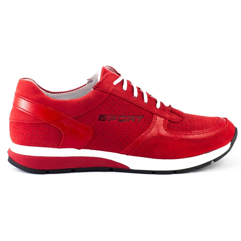 Polbut Chaussures de sport pour hommes C47P rouge Polbut Chaussures de sport pour hommes C47P rouge