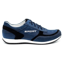 Polbut Chaussures de sport homme C47P bleu marine