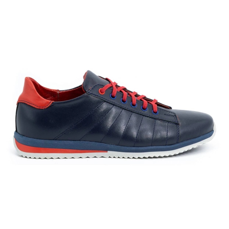 KENT Chaussures de sport décontractées pour hommes 401O bleu marine