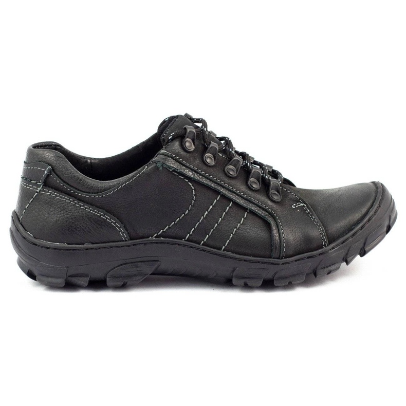 KOMODO Chaussures trekking homme cuir 904 noir le noir KOMODO Chaussures trekking homme cuir 904 noir le noir