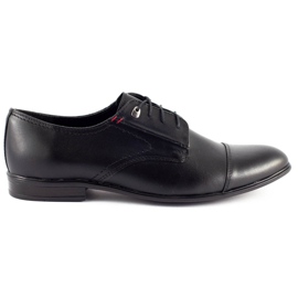 Olivier Chaussures habillées pour hommes 301GT noir le noir