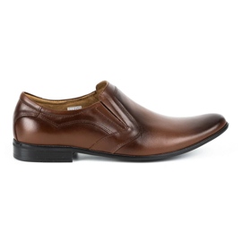 Lukas Chaussures habillées à enfiler pour hommes 284 marron brun Lukas Chaussures habillées à enfiler pour hommes 284 marron brun