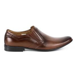 Lukas Chaussures habillées à enfiler pour hommes 284 marron brun