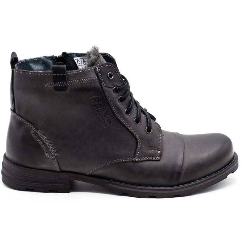 Polbut Bottes de neige homme 403 gris