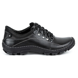 KOMODO Chaussures trekking homme cuir 700 noir