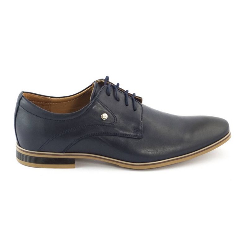 Chaussures habillées homme 579 bleu marine