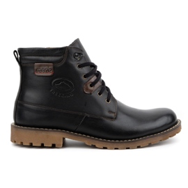 Mario Pala Bottes d'hiver noires 754