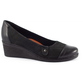 Pulso Escarpins pour talons compensés 361 noir