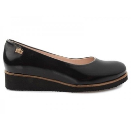 Olivier Ballerines 2508 noires pour femmes le noir
