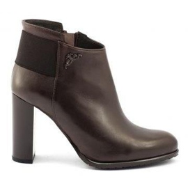 Lizard Bottines femme Lézard 04478 marron brun