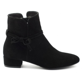 Bottes pour femmes Neścior 028-B Noir le noir Bottes pour femmes Neścior 028-B Noir le noir