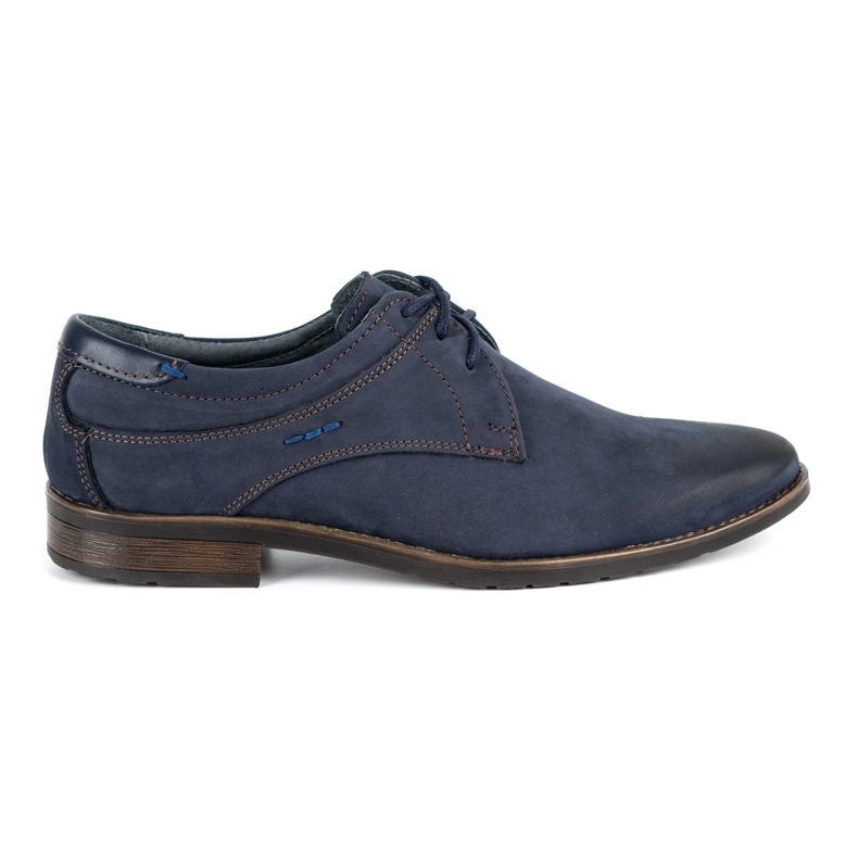 KOMODO Chaussures élégantes pour hommes 877 bleu marine