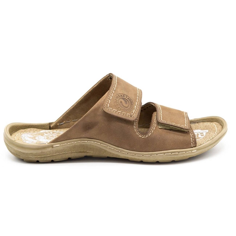 Chaussons homme 048 Marron brun