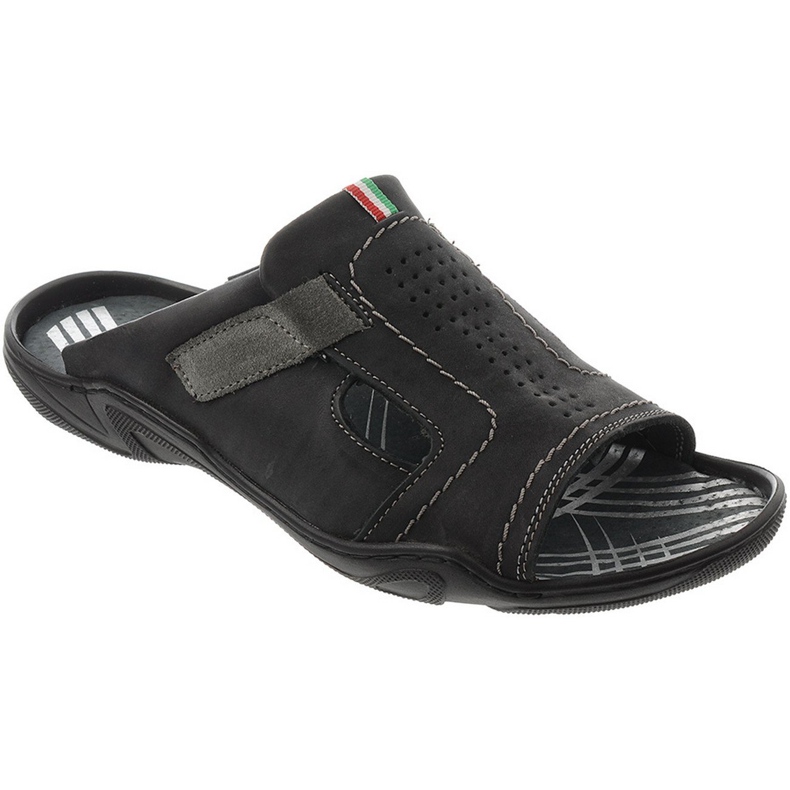 Chaussons noirs pour hommes 307 le noir Chaussons noirs pour hommes 307 le noir