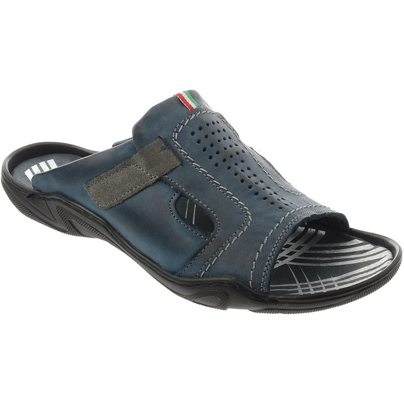 Chaussons homme 307 bleu marine