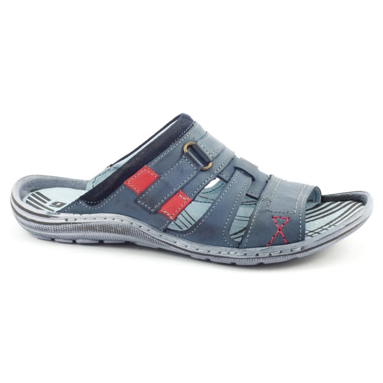 Chaussons homme 324 bleu marine