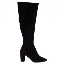 Neścior Bottes d'hiver pour femmes 078-T noir le noir Neścior Bottes d'hiver pour femmes 078-T noir le noir