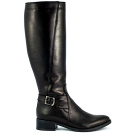 Dolce Pietro Bottes d'hiver noires pour femmes 1061 le noir