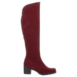 Olivier Bottines isolées Agnes bordeaux rouge