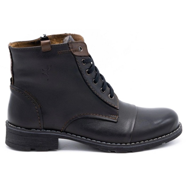 Olivier Bottes de neige homme 312 noires le noir Olivier Bottes de neige homme 312 noires le noir
