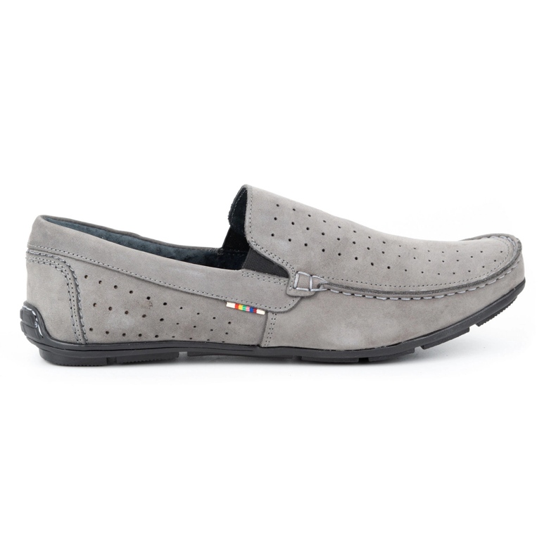 KOMODO Mocassins homme gris 890