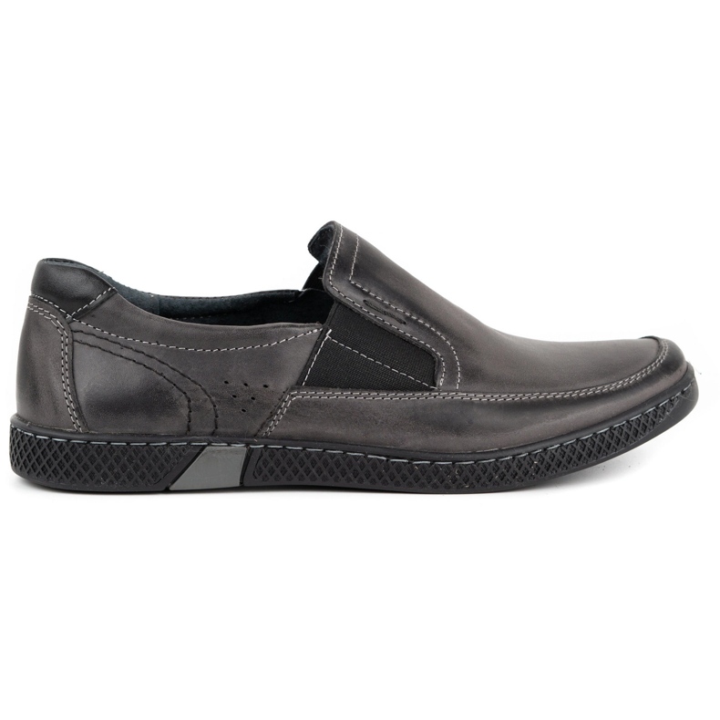 KOMODO Mocassins homme gris 912