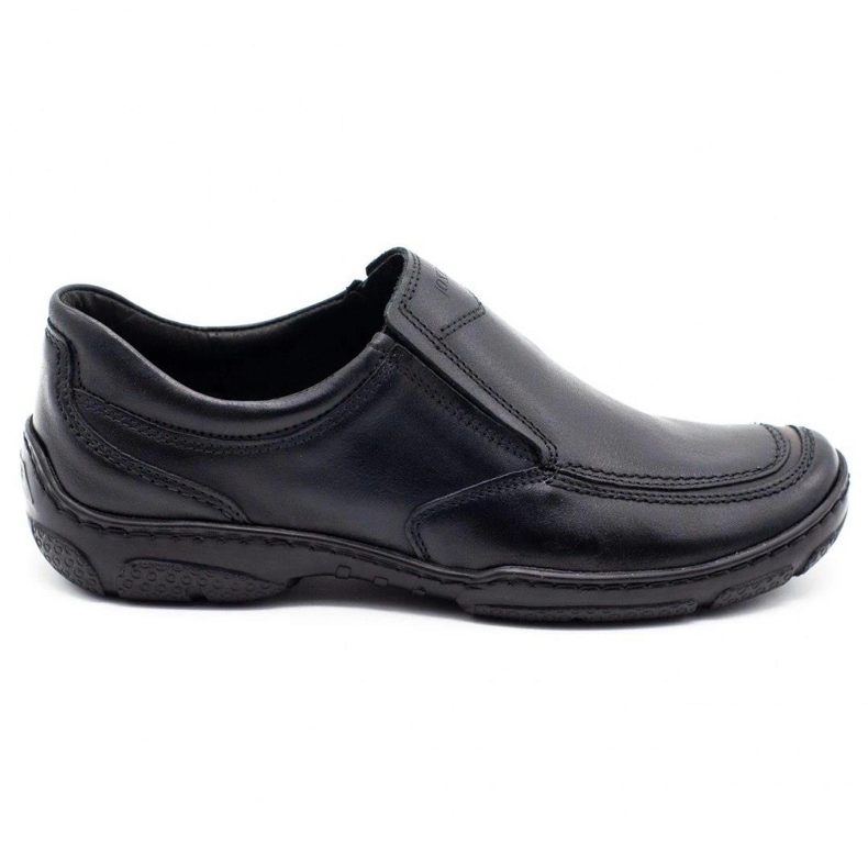 Joker Mocassins cuir homme 213 noir le noir