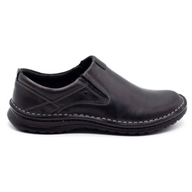 Joker Mocassins homme en cuir gris 382 Joker Mocassins homme en cuir gris 382