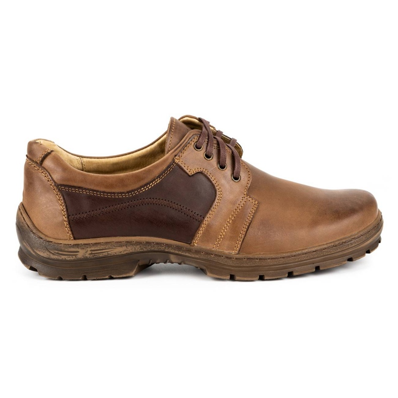 Polbut Chaussures décontractées pour hommes K19 marron brun