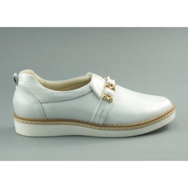 Dolce Pietro Chaussures slip on sneakers 1091 blanc-argent multicolore