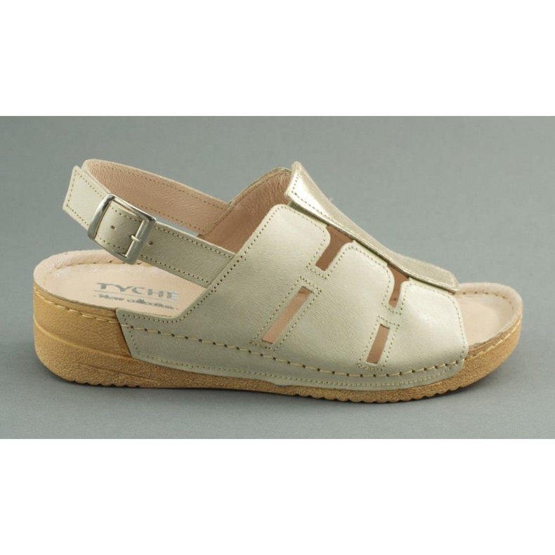 Tyche Sandales femme 584 beige clair