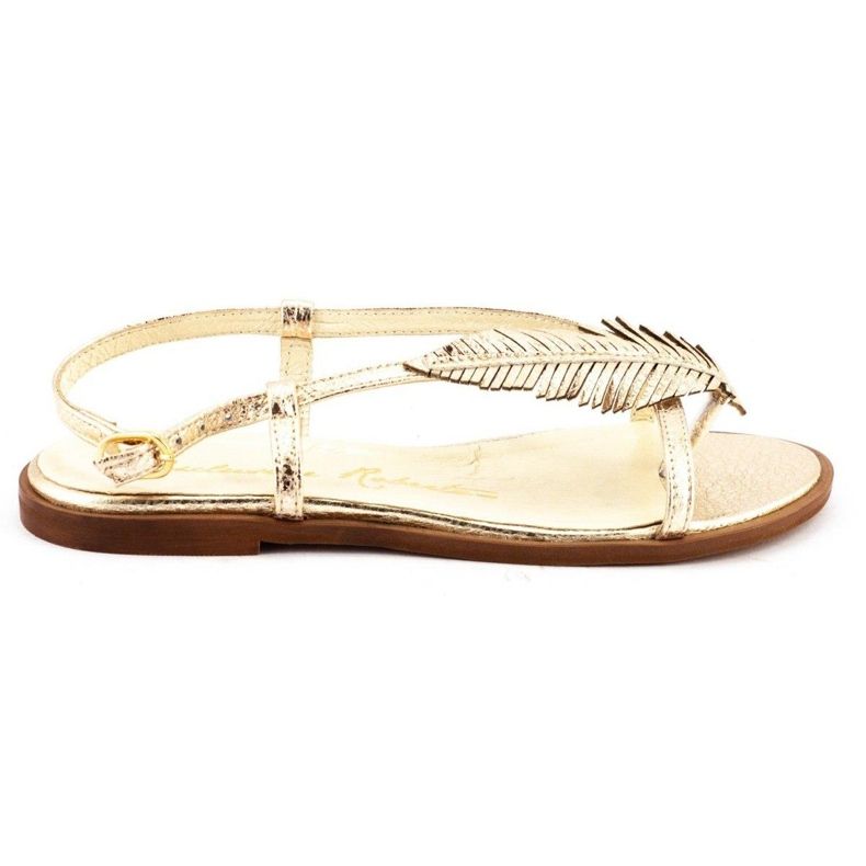 Sandales femme 621 or d'or