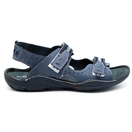 Mario Pala Sandales homme 448 bleu marine Mario Pala Sandales homme 448 bleu marine