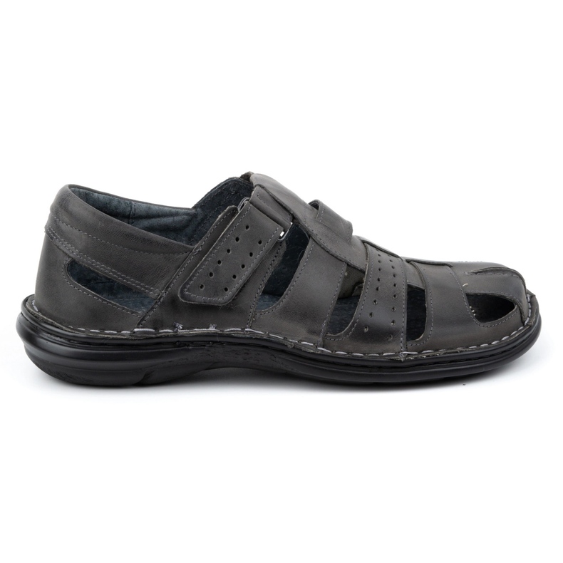 Mario Pala 467 Sandales pour hommes grises